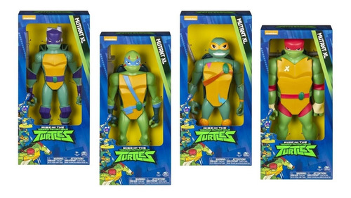 Tortugas Ninja Coleccion De 4 Tortugas Originales Nuevas