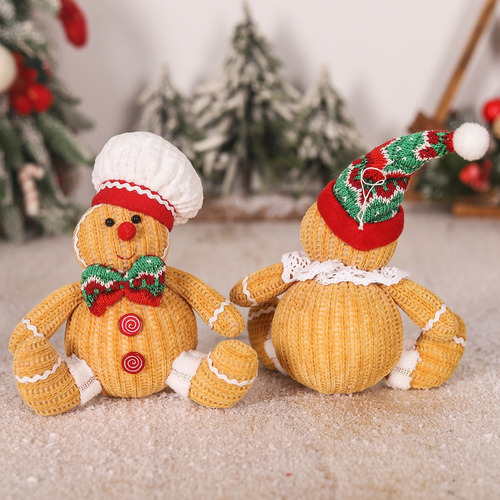 2 Figuras Navideñas De Pan De Jengibre Con Pan De Jengibrel