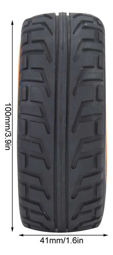 Neumáticos De Goma Orange Rc, Neumáticos Con Cubo De Rueda P