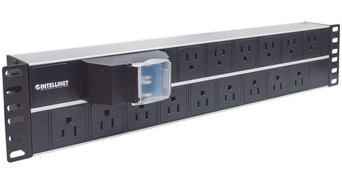 Barra Multicontactos Pdu Intellinet 714075 2u 19p 15 Cont