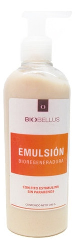 Emulsion Bioregeneradora Biobellus Sin Parabemos X280 Tipo de envase Botella
