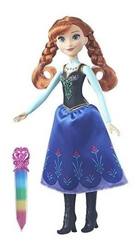 Muñeca Hasbro Disney Frozen Crystal Glow Ana B6162