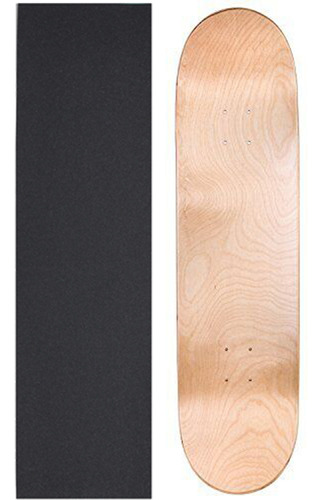 Tabla Patineta Skateboard 7 Capas Maple Canadiense Con Lija