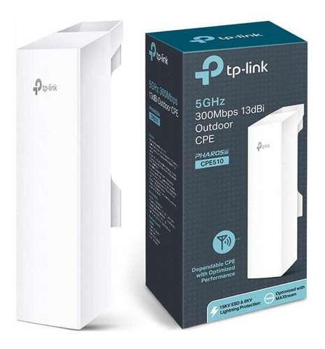 Imagen 2 de 5 de Punto De Acceso Para Exteriores 300mbps Tp-link Cpe510