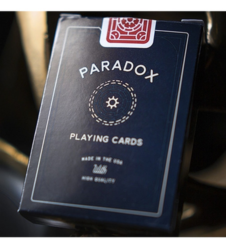 Baraja De Cartas Paradox Uspcc Coleccionista Magia Poker