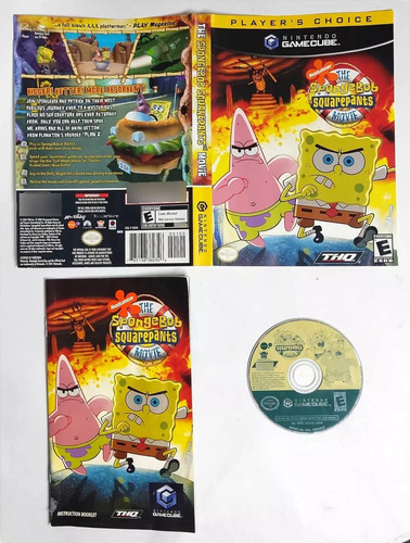 The Spongebob Squarepants Movie Nintendo Gamecube Retromx (Usado)