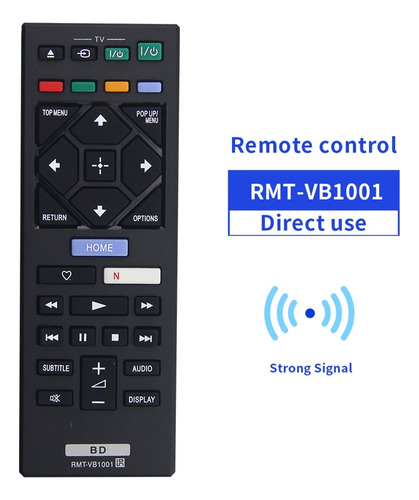 - Mando A Distancia Rmt-vb1001 Para Reproductor De Dvd Y