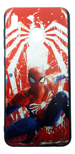 Case Funda Protector Para Samsung A20 A30 Spiderman