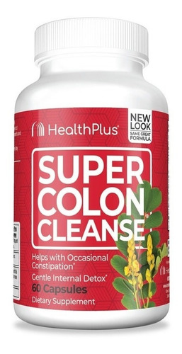Suplemento desintoxicante Health Plus Super Colon Cleanse
