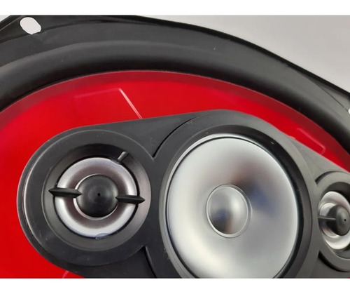 Imagen 10 de 10 de Bocinas Car Audio 6x9 600w Pmpo 4via Tweeter 1.2 Medio 2.6