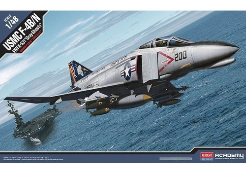 Modelismo Avión Americano 1/48 F-4 Phantom Academy  