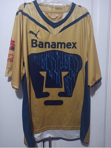 Jersey Pumas Puma 2009 Unam Efrain Juárez Dorada Liga Mx 