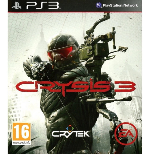 Juego multimedia físico Crysis 3 Ps3 Playstation Crytek Ea