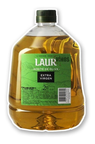 Aceite De Oliva Extra Virgen Laur 2 Litros