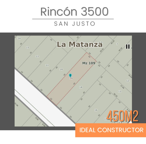 Lote En San Justo Zona Mixto Industrial 450m2