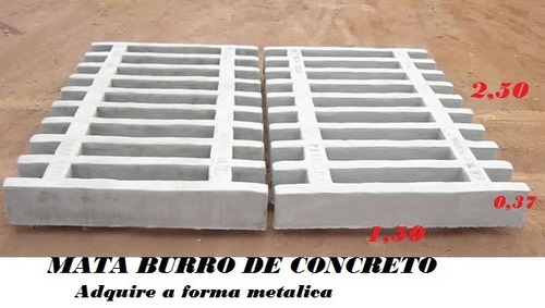 Imagem 2 de 2 de Forma Metalica Para Mata Burro