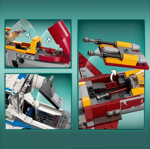 Star Wars Ahsoka New Republic E-wing Vs Shin Hati Lego 75364