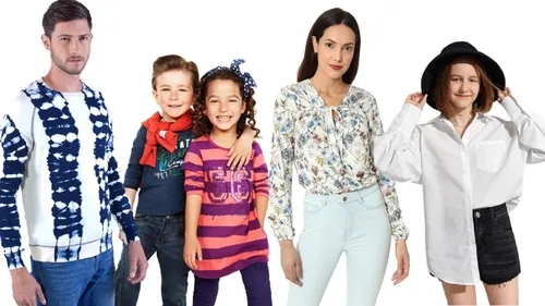 Ropa de moda para mujer, hombre y niños