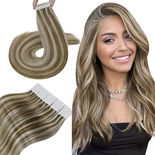 Hetto Tape In Hair Extensions Human Hair Tape On Real Zjlf9