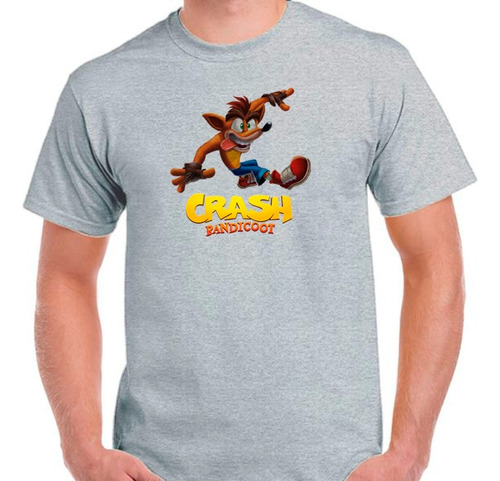 Crash Bandicoot Remera Videojuego