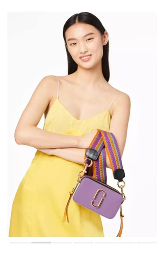 Bandolera Marc Jacobs Snapshot Con Bloques De Color Regal