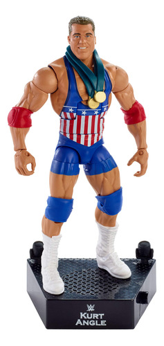 Wwe Entrance Greats Kurt Angle Figura De Acción