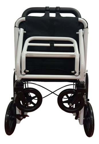 Silla De Traslado Plegable Ecg09 Color Blanco