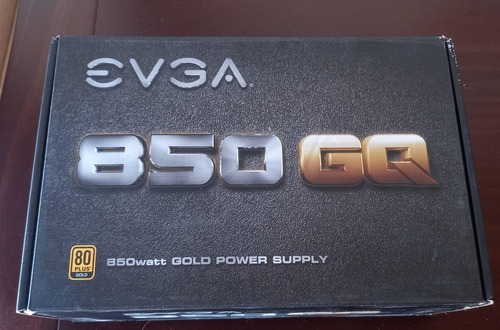 Fuente Evga Gq Series 850 Gq 850w Black 100v/240v