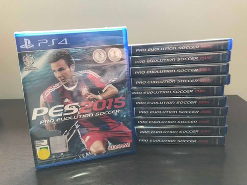 Pes 2015 Ps4 - Mídia Física Novo Lacrado