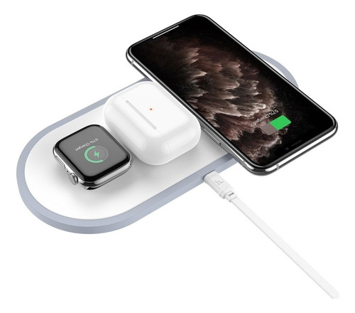 Cargador Inalámbrico 3 En 1 - iPhone, AirPods Y Applewatch 