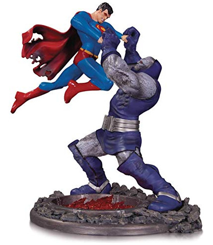 Dc Collectibles Superman Vs. Estatua De Batalla De Darkseid 