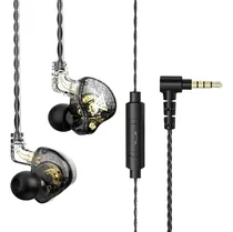 Comprar Auriculares In-ear  Qkz  Ak6 Pro In-ear Negro Con Micrófono
