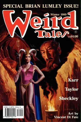 Weird Tales 295 (winter 1989/1990), De Brian Lumley. Editorial Wildside Press, Tapa Blanda En Inglés