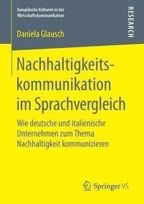 Nachhaltigkeitskommunikation Im Sprachvergleich : Wie Deu...