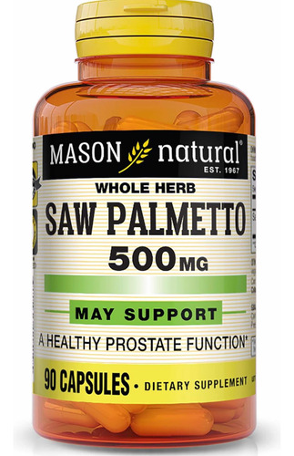 Mason Natural Saw Palmetto 500 Mg - 90 Cápsulas