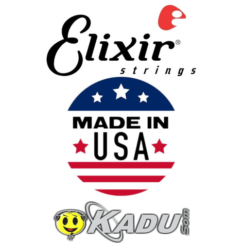 Encordoamento Elixir Contra Baixo 5 Cordas 045 Selo Izzo Org