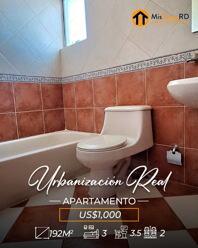 Amplio Apartamento En Renta En Sector Urbanización Real