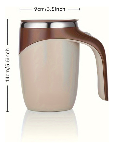 Taza Magnética Con Revolver Automáticamente, 1 Unidad, Recar