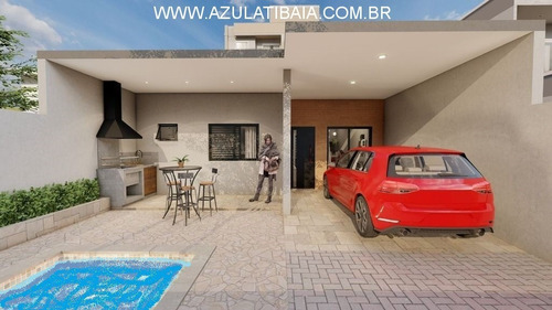 Imagem 1 de 22 de Casa Nova A Venda Em Atibaia, Bairro Nova Atibaia Bairro Residencial De Ruas Asfaltadas - Ca01851 - 70828503