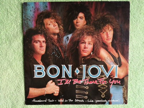Eam Lp Maxi Vinilo Bon Jovi I'll Be There For You 1989 U.k. 