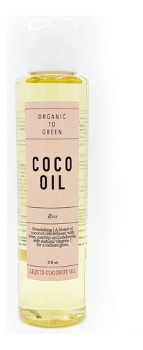 Aceite De Coco Organico A Verde | Aceite De Coco Liquido Inf