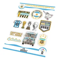 Comprar Plancha Sticker Autoadhesivos X12u Seleccion Argentina
