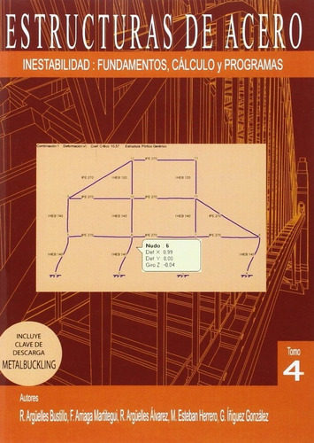 Estructuras De Acero 4, De Argüelles Bustillo, Ramon. Editorial Bellisco Ediciones (nuria Bellisco García), Tapa Blanda En Español