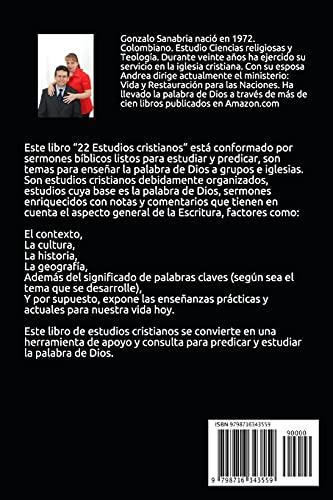 22 Estudios Cristianos: Estudios De La Biblia Para Predicar
