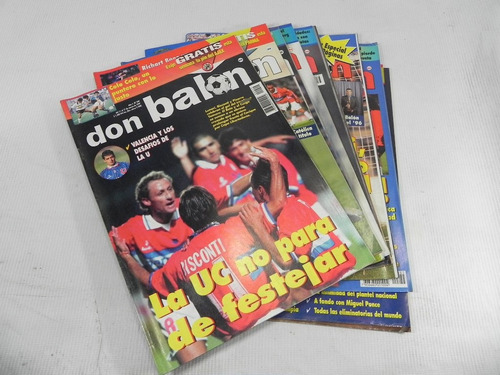 Revistas Don Balon Numeros 249 Al 256 Año 1997(8)