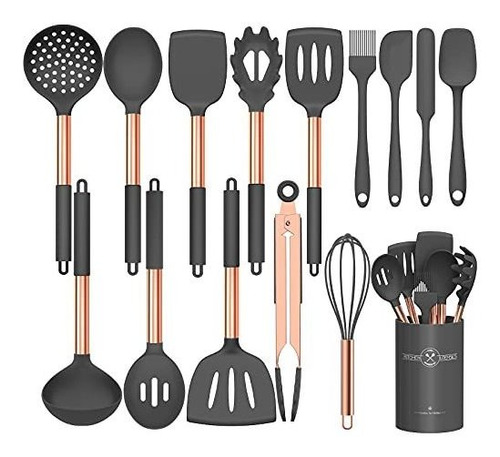 Set De Utensilios De Cocina De Silicona, Utensilios 7hlkq