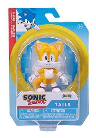 Boneco De Ação Sonic The Hedgehog 2.5 Classic Tails