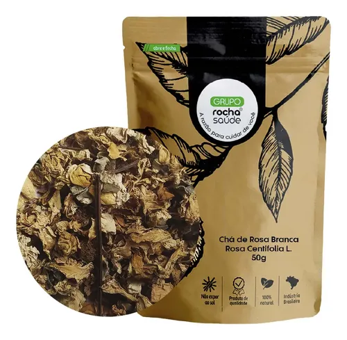 Rosa Branca Chá Selecionado 100% Natural Alta Qualidade 30g | MercadoLivre