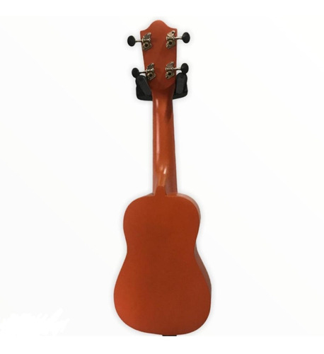 Ukelele Soprano Cg Naranja Con Funda