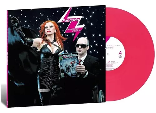 Fangoria Retrocediendo Palabras Maxivin - Lp En Vinilo Rosa